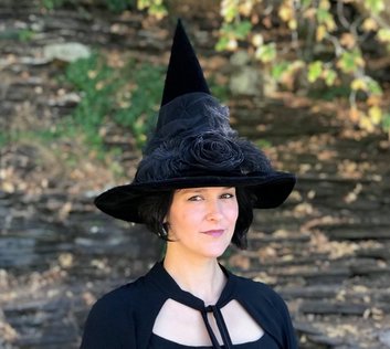 Halloween - Witch - Costume - Wicca - Hat - Mermaiden Creations 